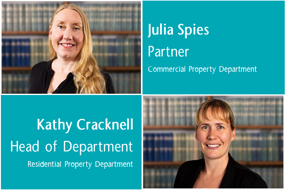 Congratulations Julia Spies and Kathy Cracknell